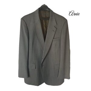 ARNIE  by Arnold Palmer PGA Tour Champion Gray Blazer 46R W41 Tailored in USA
